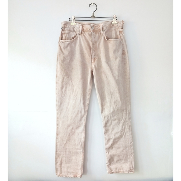 Citizens Of Humanity Women's Jolene High Rise Vintage Inspired Peach Jeans Sz29 - Picture 4 of 16